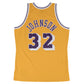 MAGIC JOHNSON MEN'S MITCHELL & NESS 84-85' SWINGMAN JERSEY