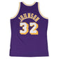 MAGIC JOHNSON MEN'S MITCHELL & NESS 84-85' SWINGMAN JERSEY