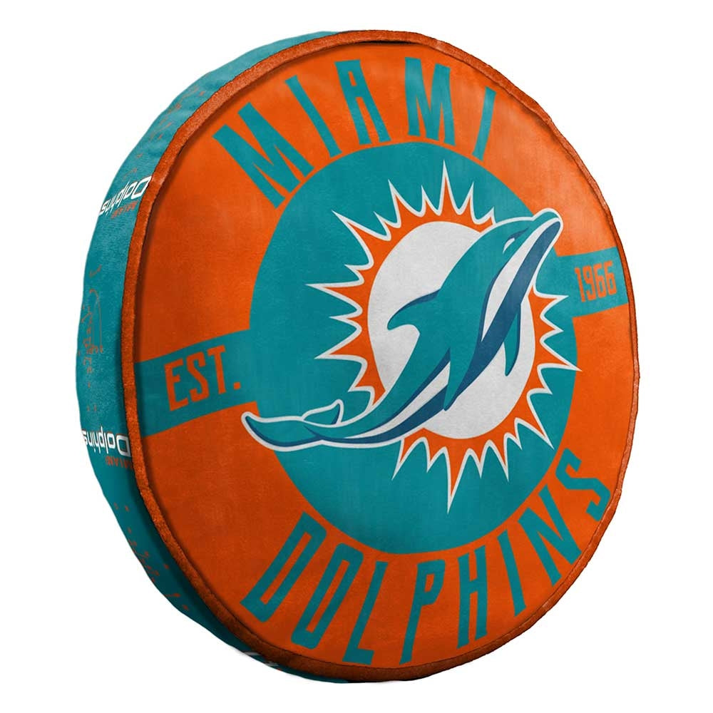 MIAMI DOLPHINS 15" CLOUD PILLOW