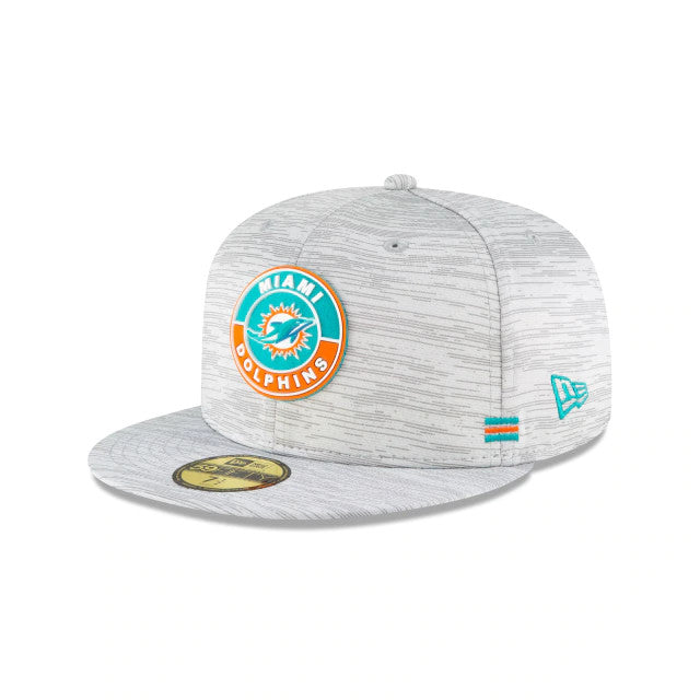 MIAMI DOLPHINS 2020 SIDELINE 59FIFTY FITTED