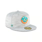MIAMI DOLPHINS 2020 SIDELINE 59FIFTY FITTED