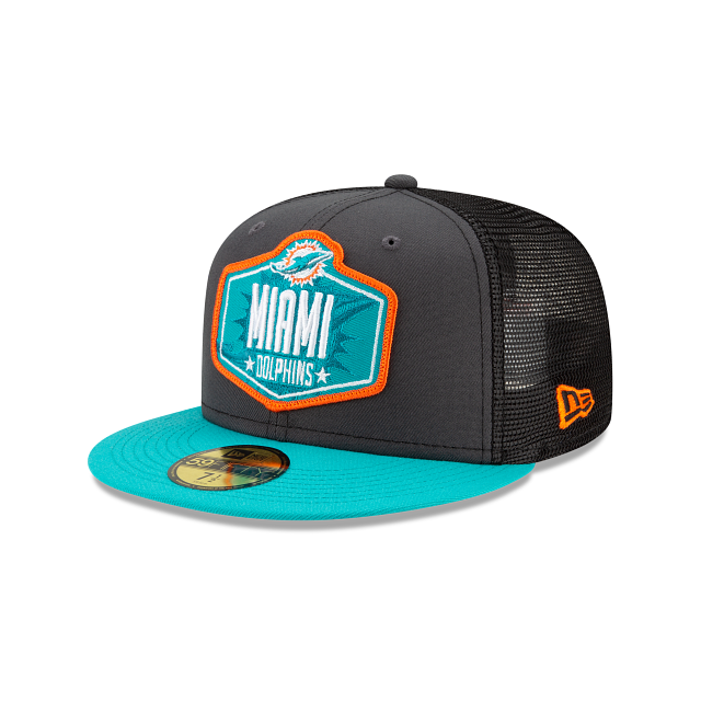 MIAMI DOLPHINS 2021 DRAFT 59FIFTY FITTED