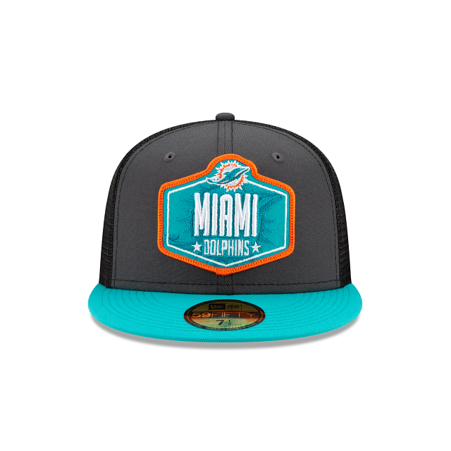 MIAMI DOLPHINS 2021 DRAFT 59FIFTY FITTED