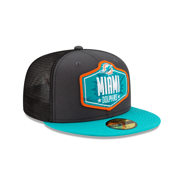 MIAMI DOLPHINS 2021 DRAFT 59FIFTY FITTED