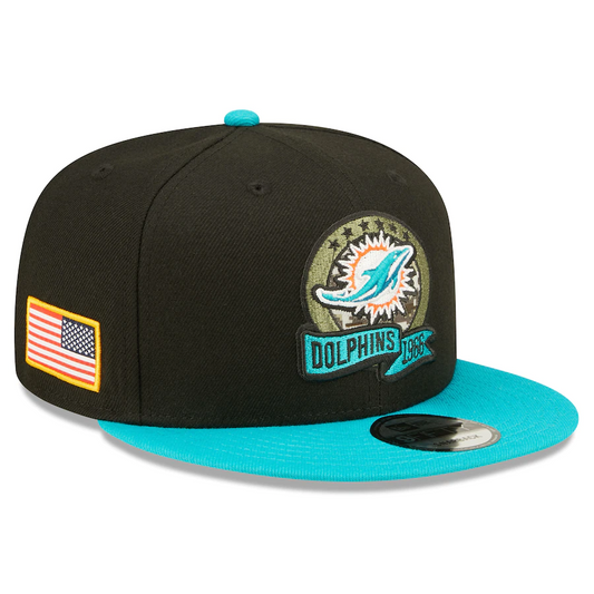 MIAMI DOLPHINS 2022 SALUTE TO SERVICE 9FIFTY SNAPBACK HAT
