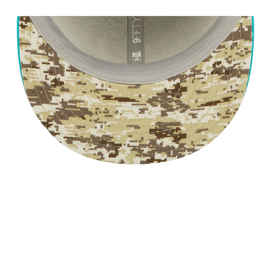 MIAMI DOLPHINS 2022 SALUTE TO SERVICE 9FIFTY SNAPBACK HAT
