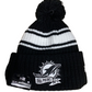 MIAMI DOLPHINS 2022 SIDELINE SPORT DE PUNTO CON POMPONES -NEGRO/BLANCO