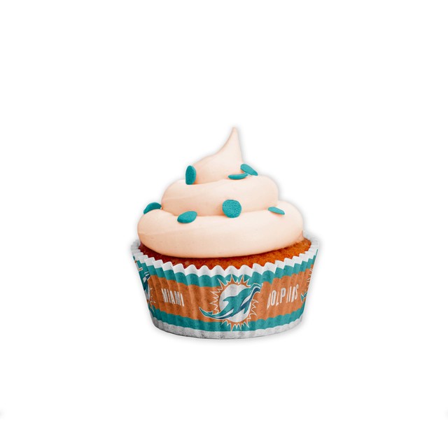 MIAMI DOLPHINS BAKING CUPS