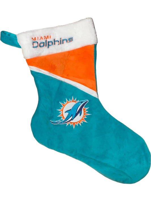 MIAMI DOLPHINS CHRISTMAS STOCKING