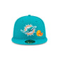 MIAMI DOLPHINS CITY TRANSIT 59FIFTY FITTED