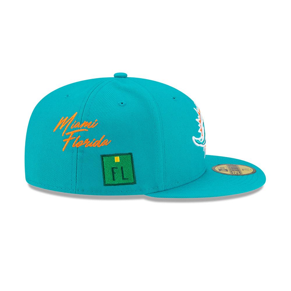 MIAMI DOLPHINS CITY TRANSIT 59FIFTY EQUIPADO
