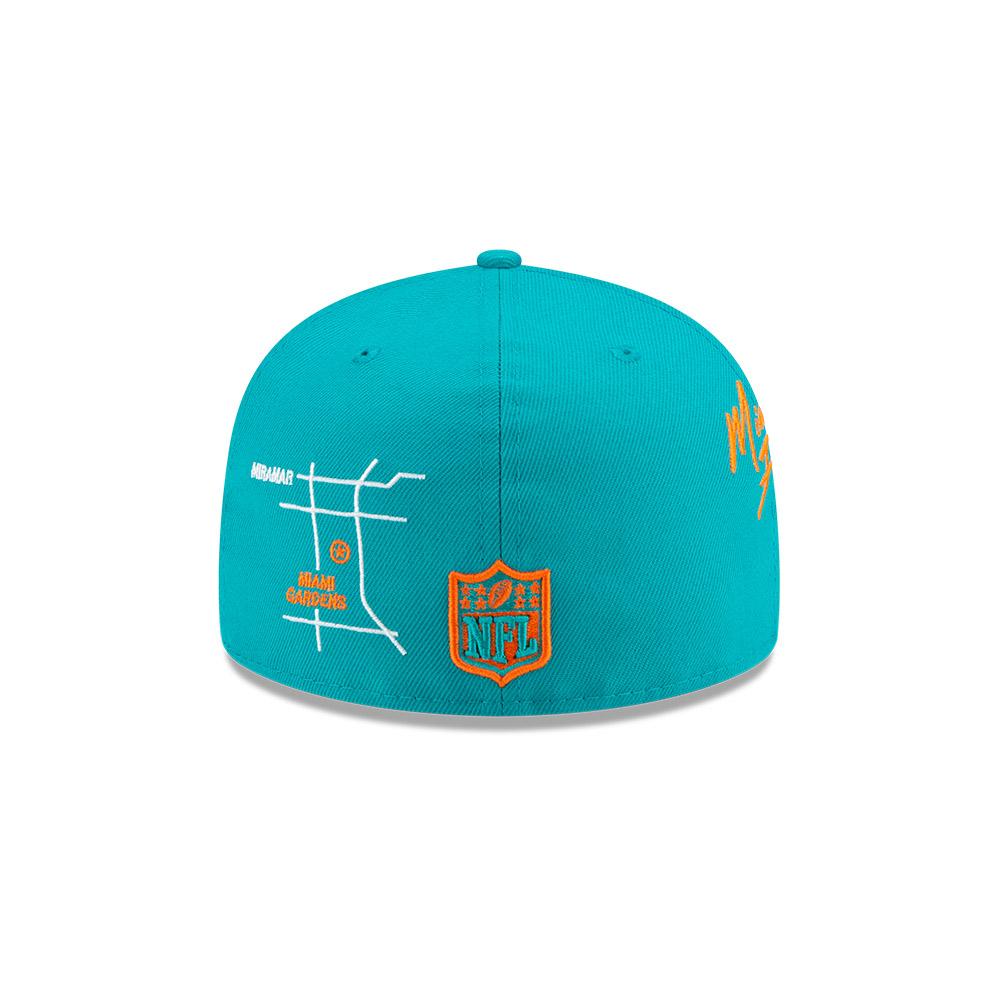 MIAMI DOLPHINS CITY TRANSIT 59FIFTY FITTED
