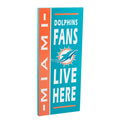 MIAMI DOLPHINS FAN SIGN