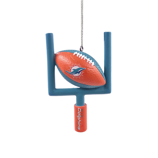 MIAMI DOLPHINS GOAL POST CHRISTMAS ORNAMENT