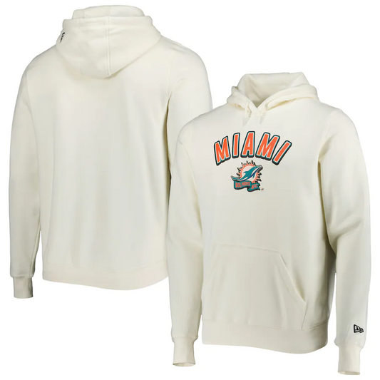 MIAMI DOLPHINS MEN'S 2022 SIDELINE PULLOVER HOODIE SWEATSHIRT