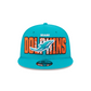 MIAMI DOLPHINS MEN'S 2023 NFL DRAFT ALT HAT 9FIFTY SNAPBACK