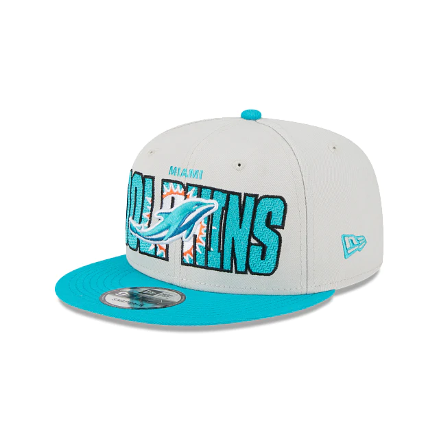 MIAMI DOLPHINS MEN'S 2023 NFL DRAFT HAT 9FIFTY SNAPBACK