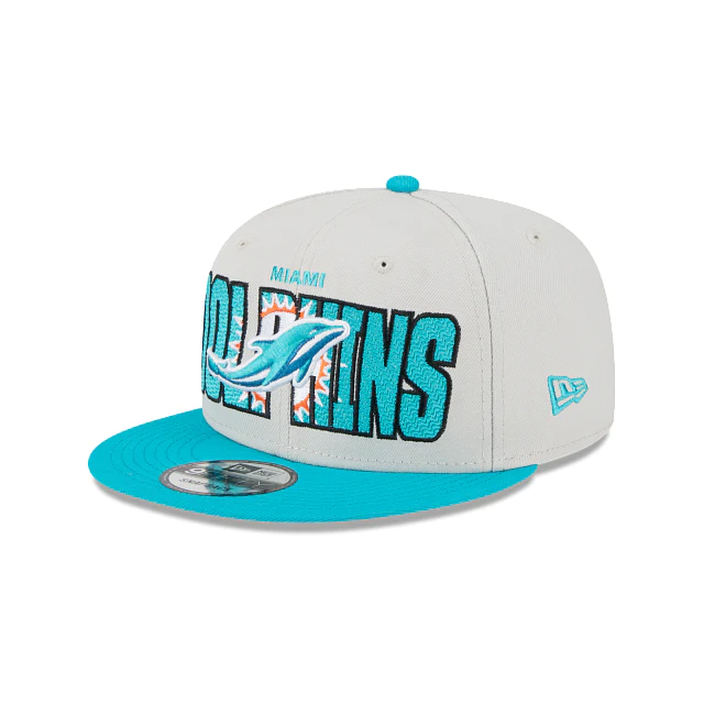 MIAMI DOLPHINS HOMBRE 2023 NFL DRAFT GORRA 9FIFTY SNAPBACK