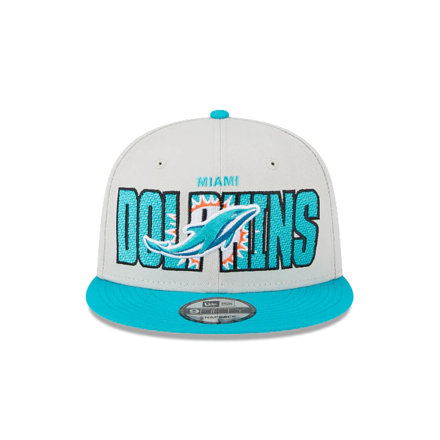 MIAMI DOLPHINS MEN'S 2023 NFL DRAFT HAT 9FIFTY SNAPBACK