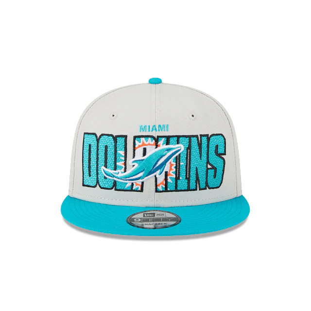 MIAMI DOLPHINS HOMBRE 2023 NFL DRAFT GORRA 9FIFTY SNAPBACK