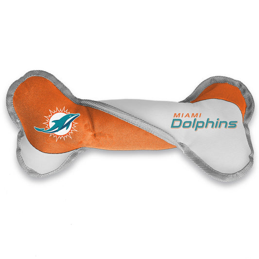 MIAMI DOLPHINS PET TUG BONE