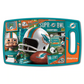 MIAMI DOLPHINS RETRO CUTTING BOARD