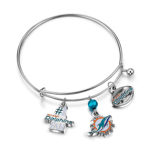 PULSERA ANI DEL EQUIPO DE LOS DELFINES DE MIAMI