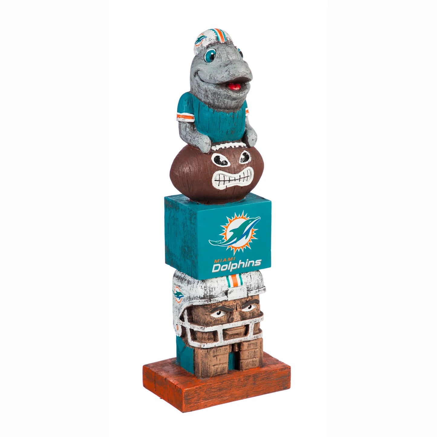 MIAMI DOLPHINS GARDEN TIKI TOTEM STATUE