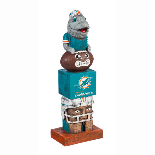 MIAMI DOLPHINS GARDEN TIKI TOTEM STATUE