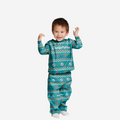 MIAMI DOLPHINS TODDLER ALL OVER PRINT PAJAMAS