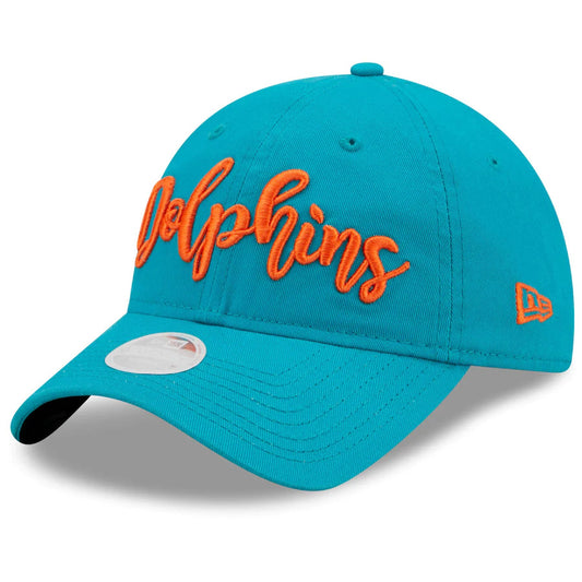 MIAMI DOLPHINS WOMEN'S SCRIPT 9TWENTY ADJUSTABLE