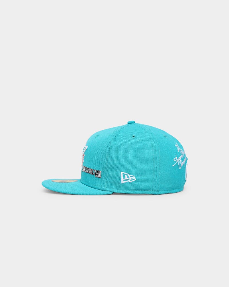 MIAMI DOLPHINS WORLD CHAMPIONS 9085 59FIFTY FITTED