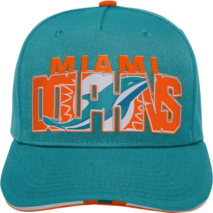 GORRA PRECURVADA JUVENIL EN TENDENCIA MIAMI DOLPHINS YOUTH