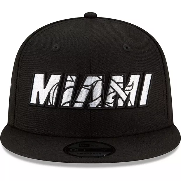 MIAMI HEAT MEN'S 2021 DRAFT HAT 9FIFTY SNAPBACK HAT