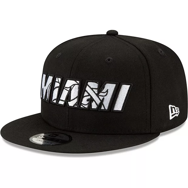 MIAMI HEAT MEN'S 2021 DRAFT HAT 9FIFTY SNAPBACK HAT