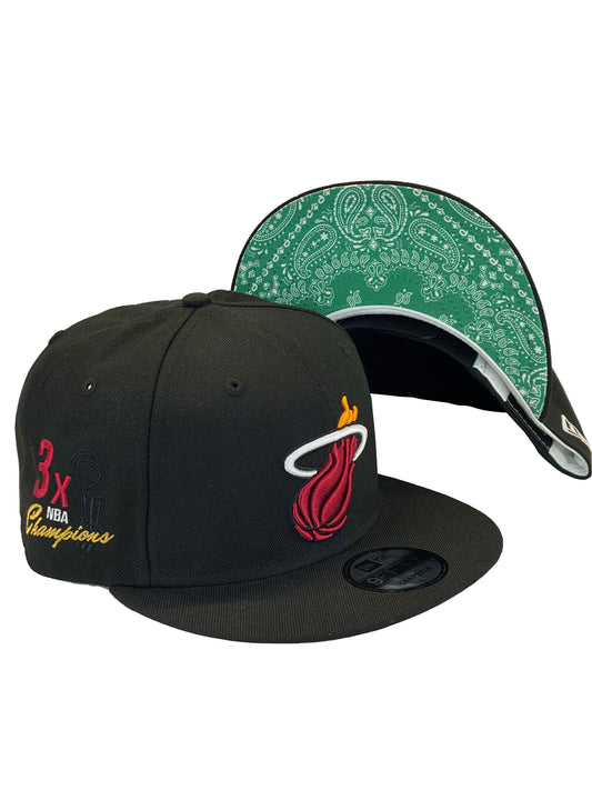 MIAMI HEAT LIFE QUARTER 9FIFTY SNAPBACK