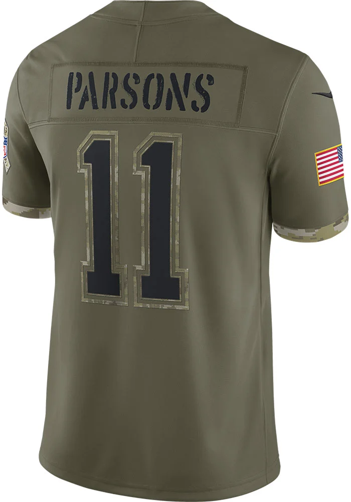 MICAH PARSONS DALLAS COWBOYS MEN'S SALUTE TO SERVICE NIKE LIMITED JERSEY