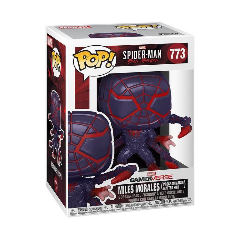 MILES MORALES PROGRAMMABLE MATTER SUIT POP VINYL