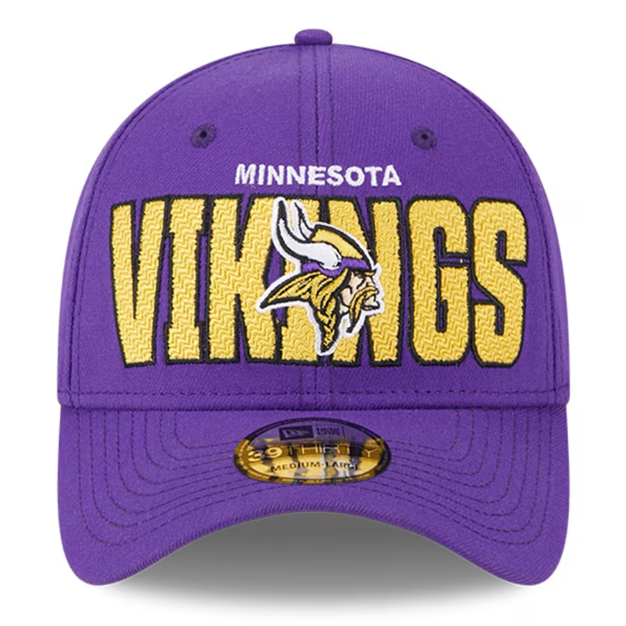 MINNESOTA VIKING HOMBRE 2023 NFL DRAFT ALT SOMBRERO 39THIRTY FLEX FIT