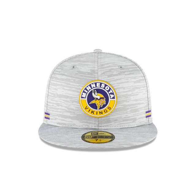 MINNESOTA VIKINGS 2020 LÍNEA LATERAL 59FIFTY AJUSTADO