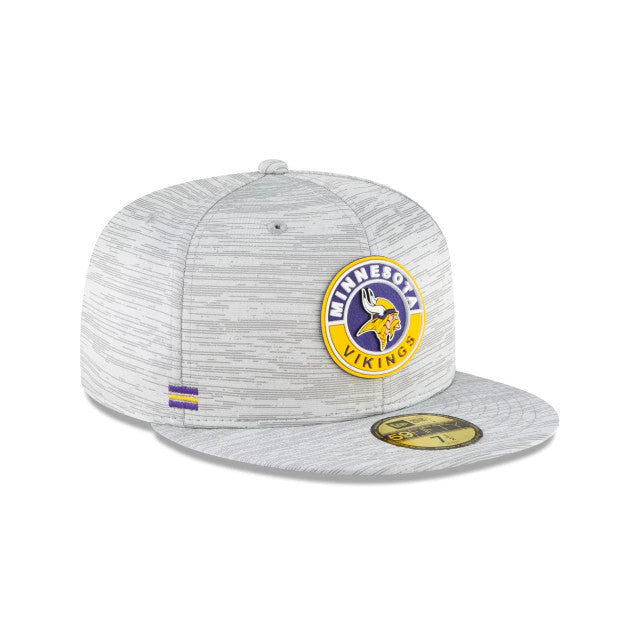 MINNESOTA VIKINGS 2020 LÍNEA LATERAL 59FIFTY AJUSTADO