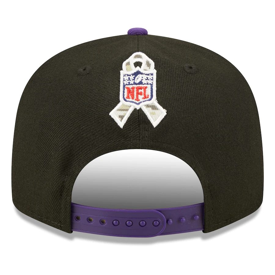 MINNESOTA VIKINGS 2022 SALUTE TO SERVICE 9FIFTY SNAPBACK HAT