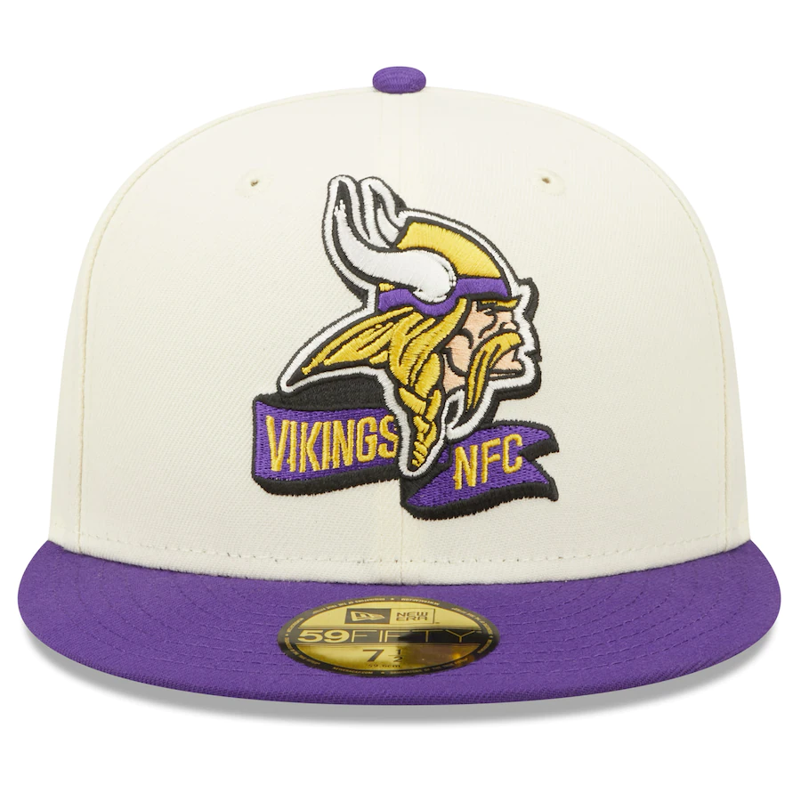 MINNESOTA VIKINGS 2022 SIDELINE 59FIFTY FITTED HAT