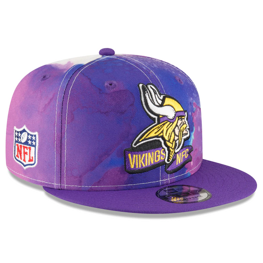 MINNESOTA VIKINGS 2022 SIDELINE 9FIFTY SNAPBACK - INK