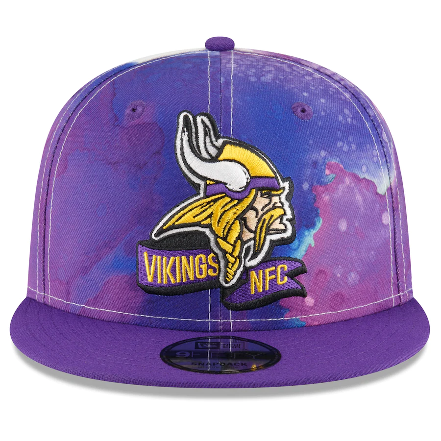 MINNESOTA VIKINGS 2022 SIDELINE 9FIFTY SNAPBACK - INK