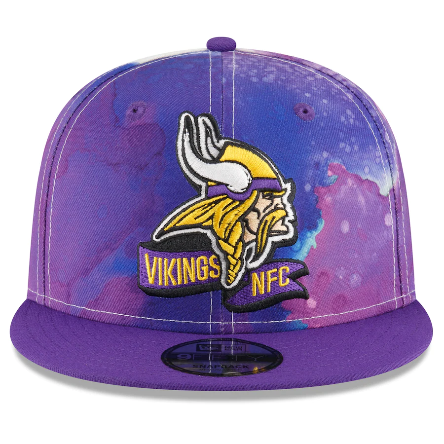 MINNESOTA VIKINGS 2022 SIDELINE 9FIFTY GORRA - TINTA