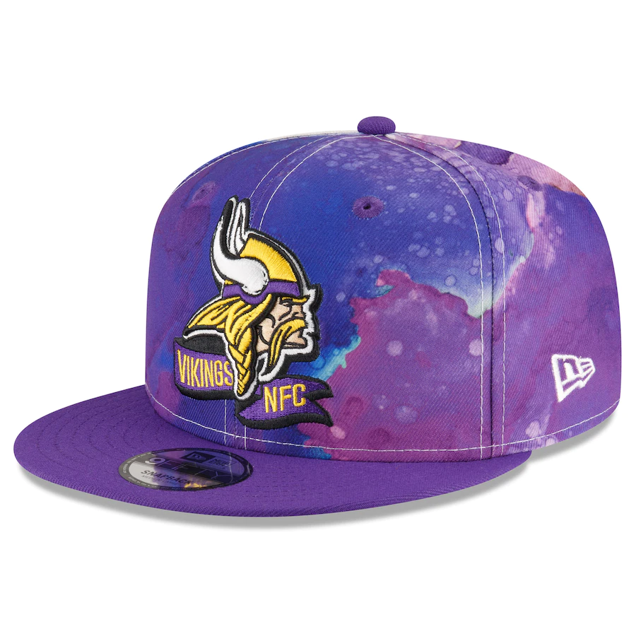 MINNESOTA VIKINGS 2022 SIDELINE 9FIFTY SNAPBACK - INK