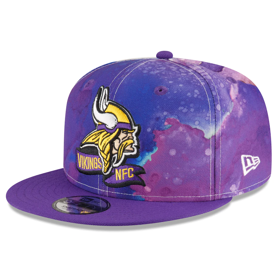 MINNESOTA VIKINGS 2022 SIDELINE 9FIFTY GORRA - TINTA