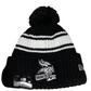MINNESOTA VIKINGS 2022 SIDELINE SPORT CUFFED POM KNIT -BLACK/WHITE