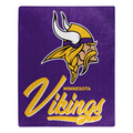 MINNESOTA VIKINGS SIGNATURE 50"X60" RASCHEL THROW BLANKET